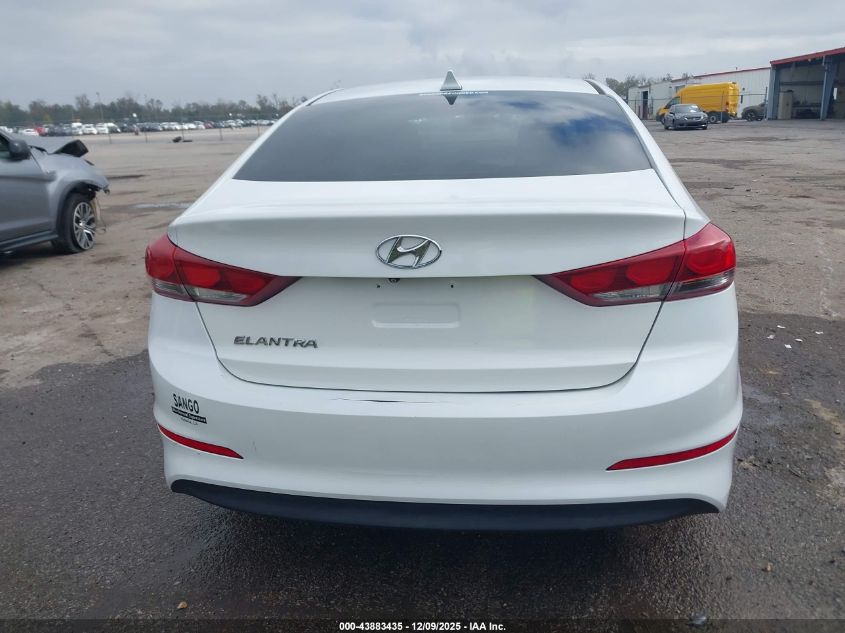2017 Hyundai Elantra Se VIN: 5NPD84LF8HH168744 Lot: 43883435