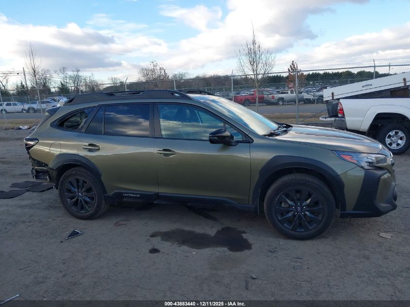 2023 Subaru Outback Onyx Edition VIN: 4S4BTALC8P3197631 Lot: 43883440