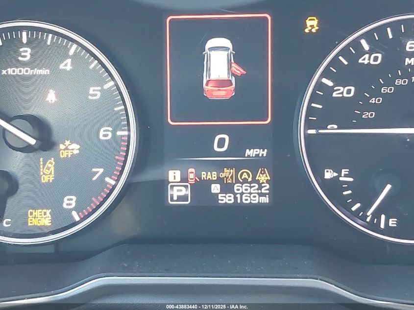 2023 Subaru Outback Onyx Edition VIN: 4S4BTALC8P3197631 Lot: 43883440