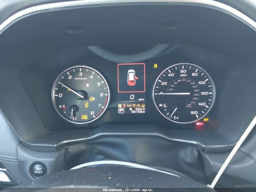 2023 Subaru Outback Onyx Edition VIN: 4S4BTALC8P3197631 Lot: 43883440