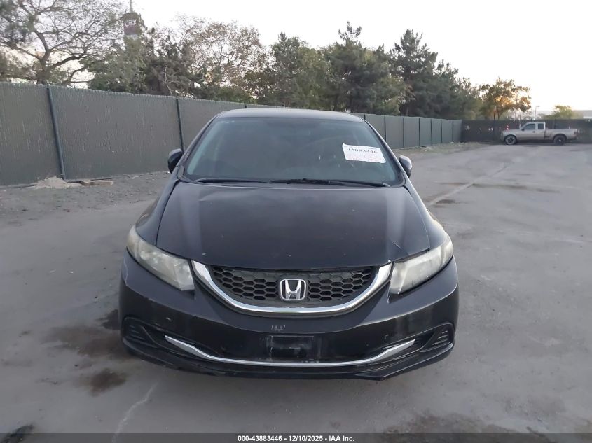 2014 Honda Civic Lx VIN: 19XFB2F55EE225936 Lot: 43883446