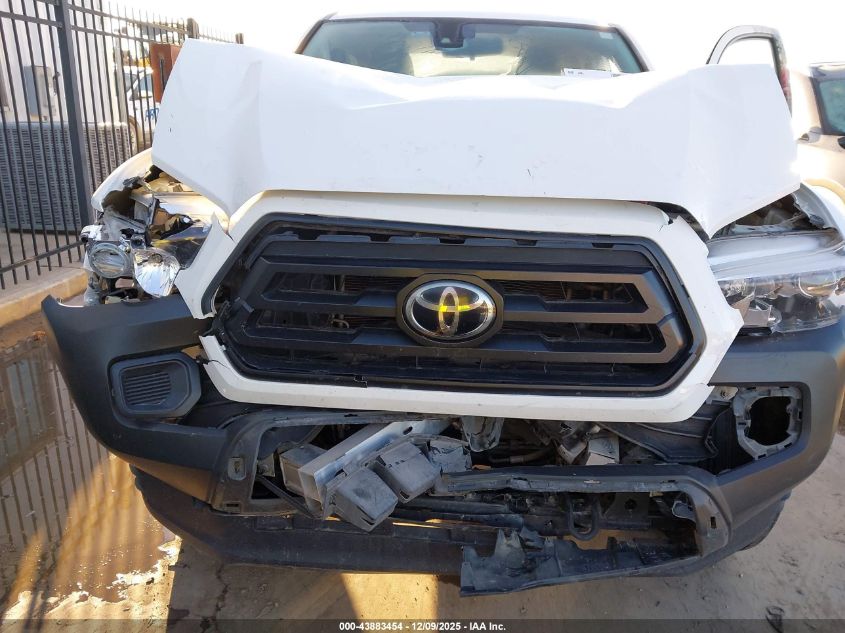 2022 Toyota Tacoma Sr VIN: 3TYRX5GN1NT052540 Lot: 43883454