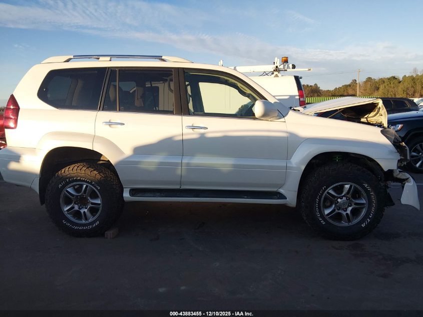 2008 Lexus Gx 470 VIN: JTJBT20X680161521 Lot: 43883455