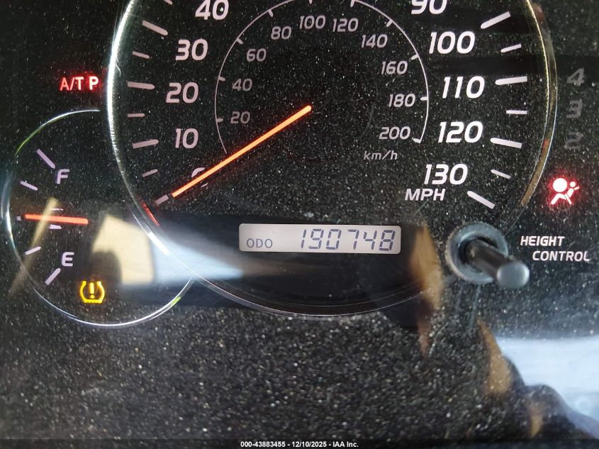 2008 Lexus Gx 470 VIN: JTJBT20X680161521 Lot: 43883455