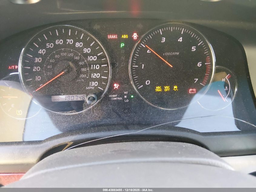 2008 Lexus Gx 470 VIN: JTJBT20X680161521 Lot: 43883455