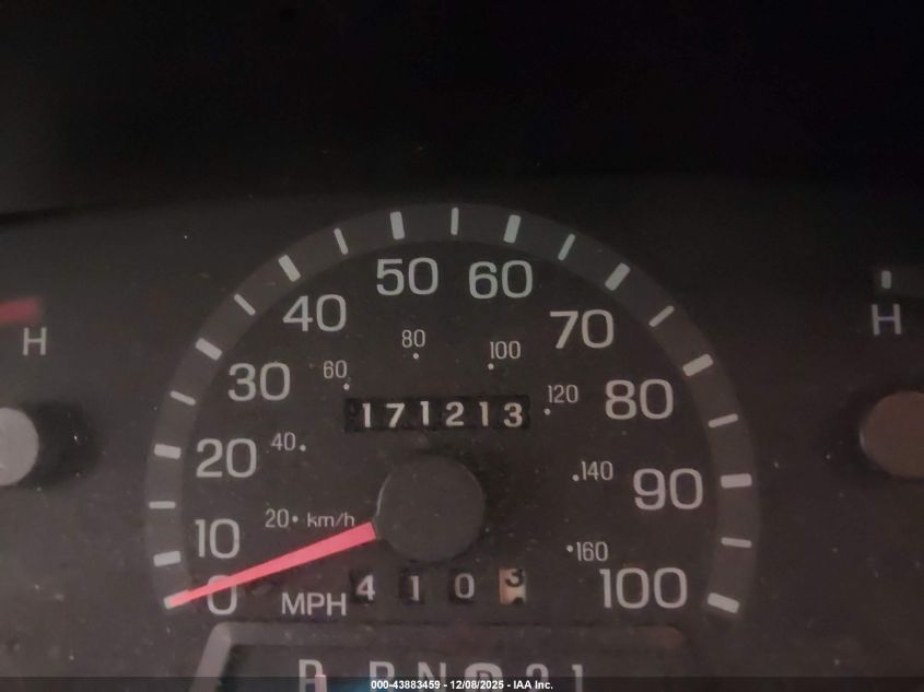 2001 Ford E-250 Commercial/Recreational VIN: 1FTNE24L11HA74943 Lot: 43883459