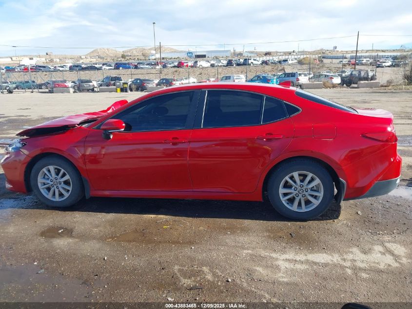 2025 Toyota Camry Le VIN: 4T1DAACK9SU055863 Lot: 43883465