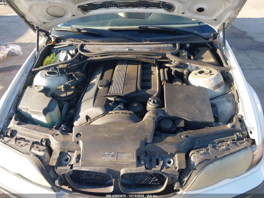 2004 BMW 325I VIN: WBAET37414NJ41950 Lot: 43883478