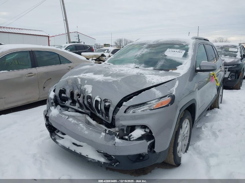 2016 Jeep Cherokee Latitude VIN: 1C4PJLCB7GW113655 Lot: 43883485