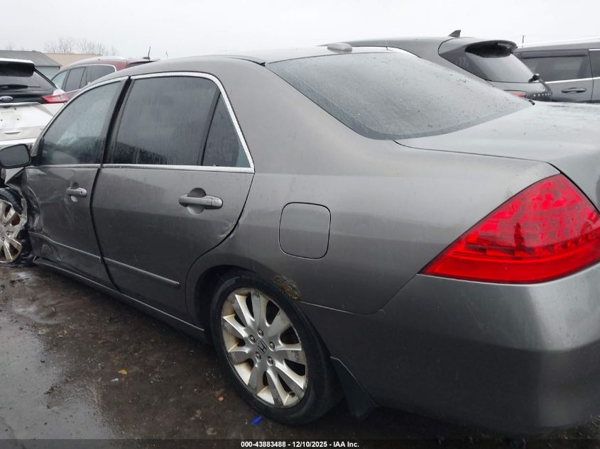 2007 Honda Accord 3.0 Ex VIN: 1HGCM66547A046847 Lot: 43883488