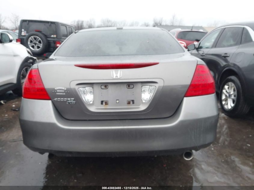 2007 Honda Accord 3.0 Ex VIN: 1HGCM66547A046847 Lot: 43883488