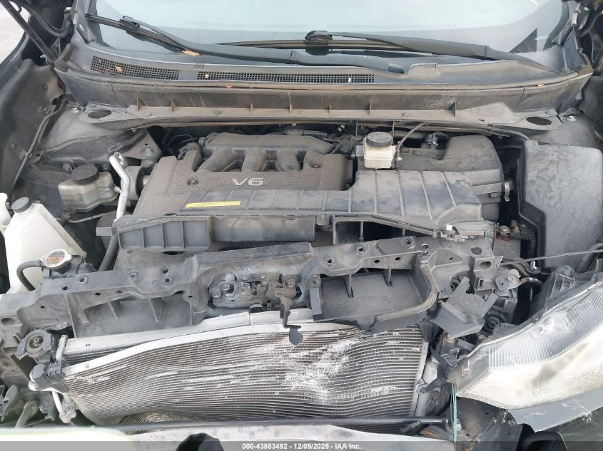 2011 Nissan Murano Crosscabriolet VIN: JN8AZ1FY0BW001604 Lot: 43883492