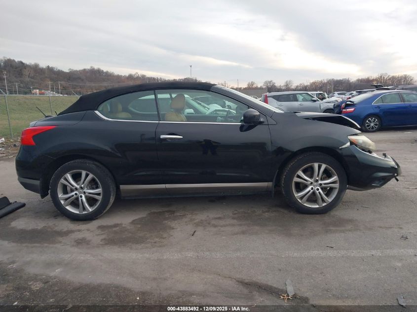 2011 Nissan Murano Crosscabriolet VIN: JN8AZ1FY0BW001604 Lot: 43883492