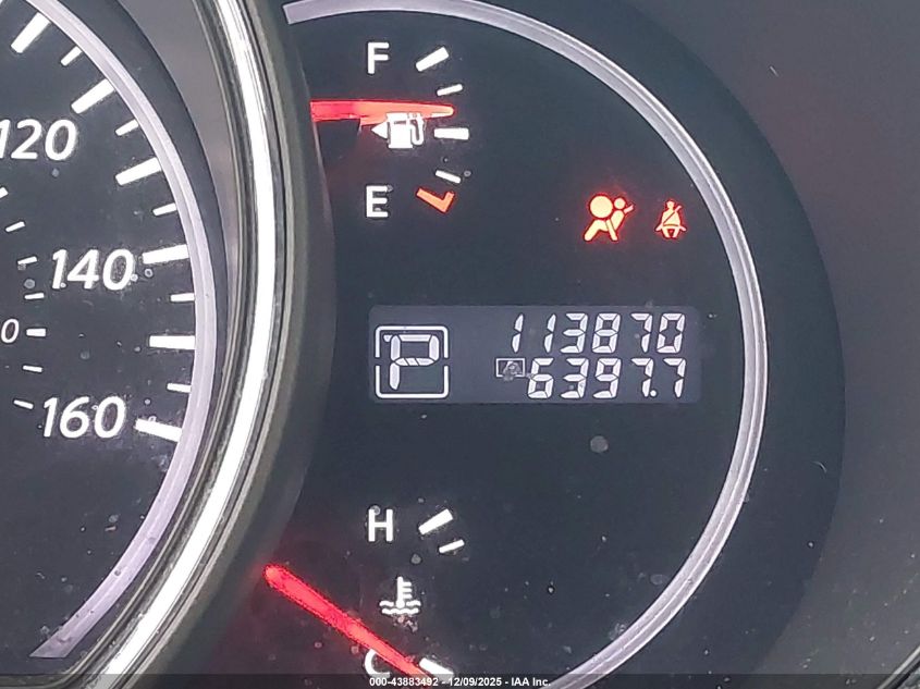 2011 Nissan Murano Crosscabriolet VIN: JN8AZ1FY0BW001604 Lot: 43883492