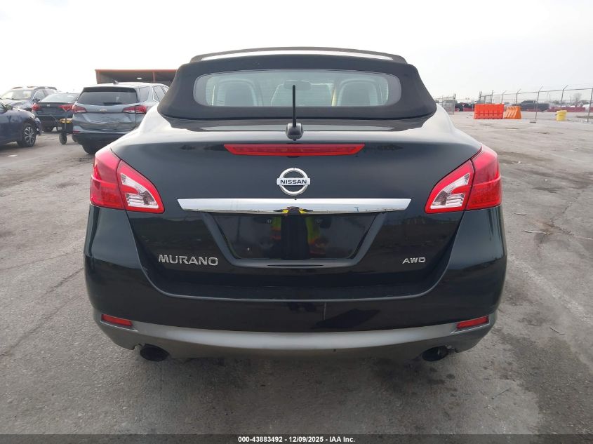 2011 Nissan Murano Crosscabriolet VIN: JN8AZ1FY0BW001604 Lot: 43883492