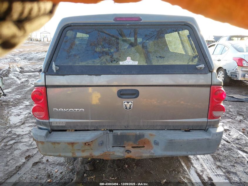 2006 Dodge Dakota St VIN: 1D7HE22K96S632500 Lot: 43883494