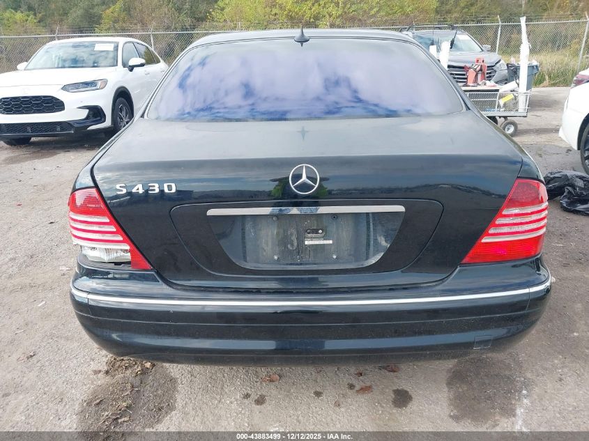2006 Mercedes-Benz S 430 VIN: WDBNG70J86A483659 Lot: 43883499