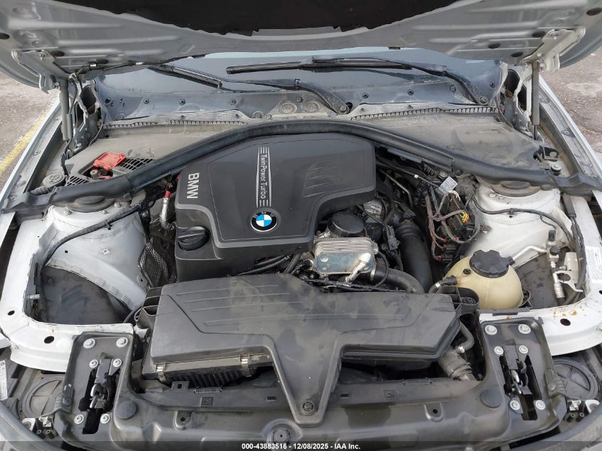 2012 BMW 328I VIN: WBA3A5C53CF345021 Lot: 43883516