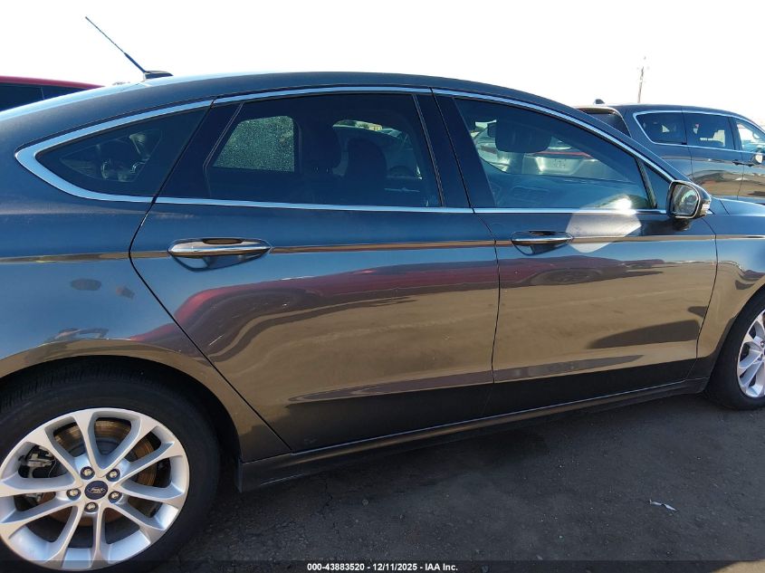 2019 Ford Fusion Energi Titanium VIN: 3FA6P0SU1KR115124 Lot: 43883520