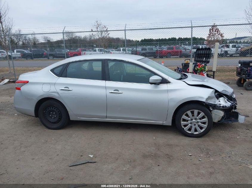 2014 Nissan Sentra Sv VIN: 3N1AB7AP3EL689662 Lot: 43883521