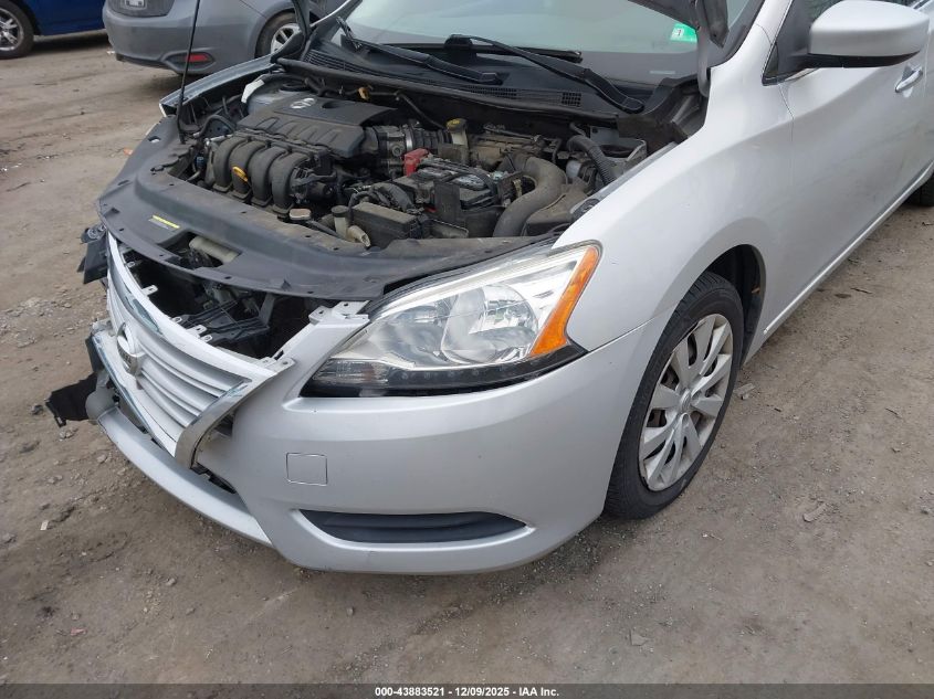 2014 Nissan Sentra Sv VIN: 3N1AB7AP3EL689662 Lot: 43883521
