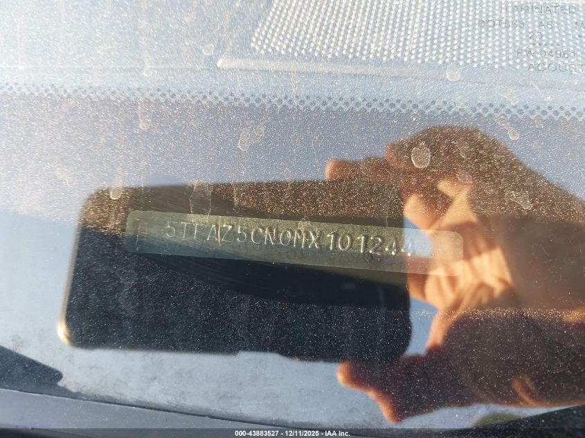 2021 Toyota Tacoma Trd Sport VIN: 5TFAZ5CN0MX101244 Lot: 43883527