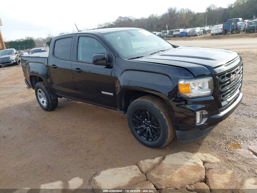 GMC CANYON 4WD SHORT BOX ELEVATION