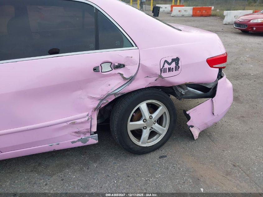 2003 Honda Accord 2.4 Ex VIN: 1HGCM566X3A053492 Lot: 43883547