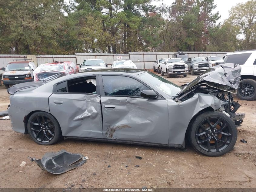 2019 Dodge Charger Gt Rwd VIN: 2C3CDXHG7KH572813 Lot: 43883551