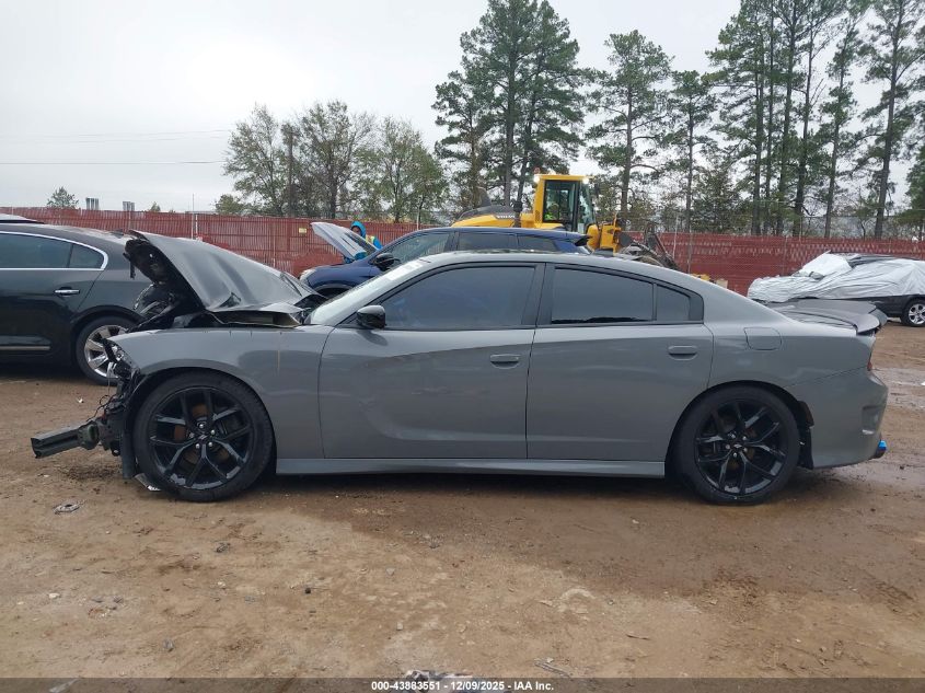 2019 Dodge Charger Gt Rwd VIN: 2C3CDXHG7KH572813 Lot: 43883551