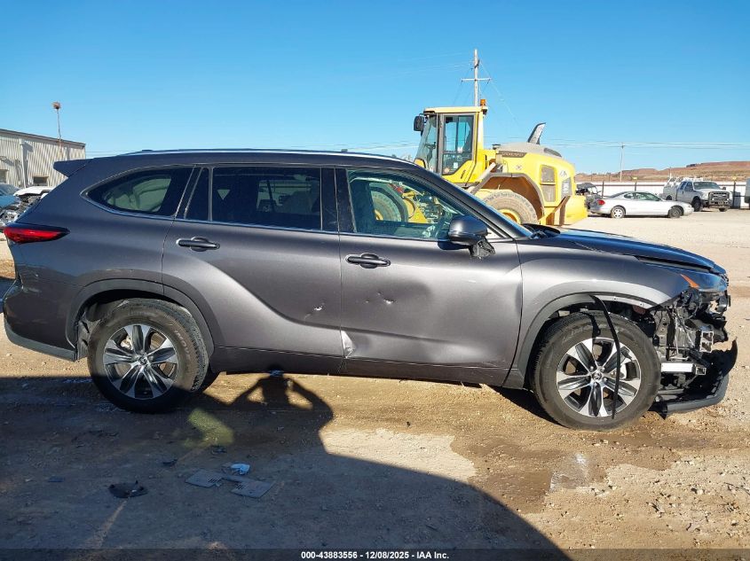 2021 Toyota Highlander Xle VIN: 5TDGZRAHXMS523428 Lot: 43883556