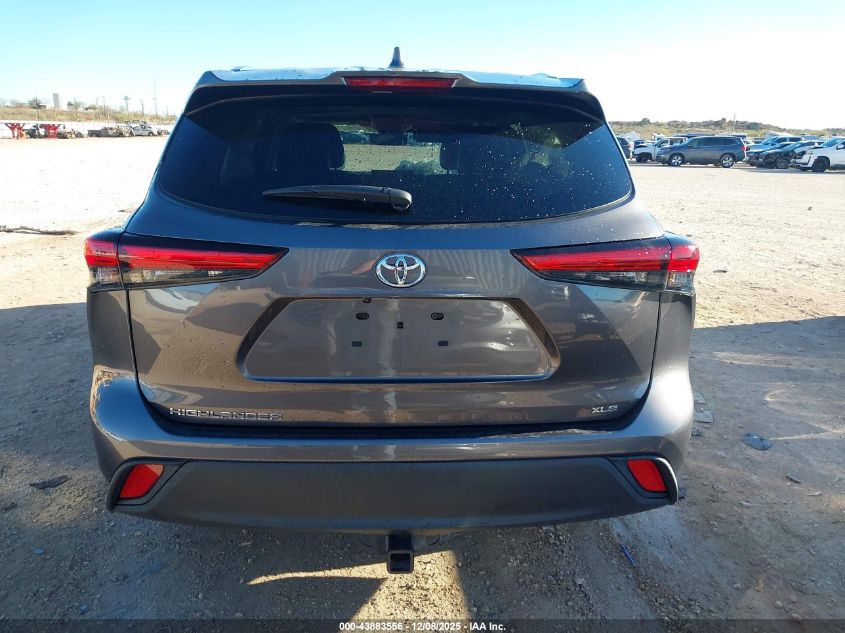 2021 Toyota Highlander Xle VIN: 5TDGZRAHXMS523428 Lot: 43883556