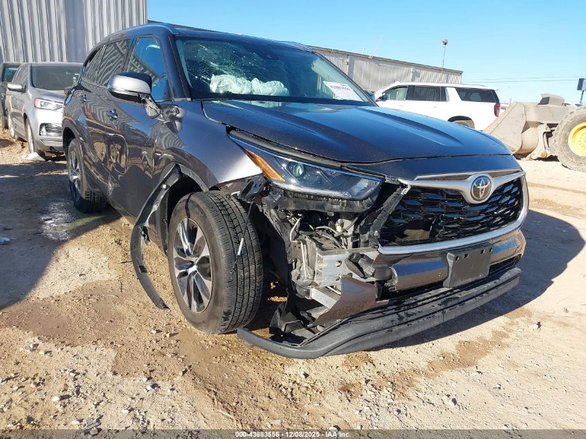 2021 Toyota Highlander Xle VIN: 5TDGZRAHXMS523428 Lot: 43883556