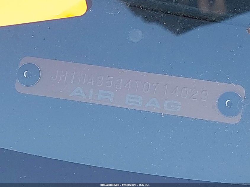 1996 Mazda Mx-5 Miata VIN: JM1NA3534T0714029 Lot: 43883569