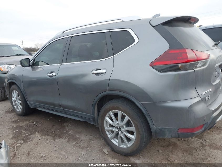 2019 Nissan Rogue Sv VIN: KNMAT2MT0KP544276 Lot: 43883578