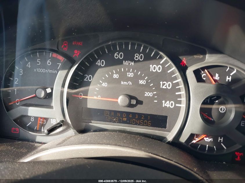 2005 Nissan Armada Le VIN: 5N1AA08B75N737662 Lot: 43883579