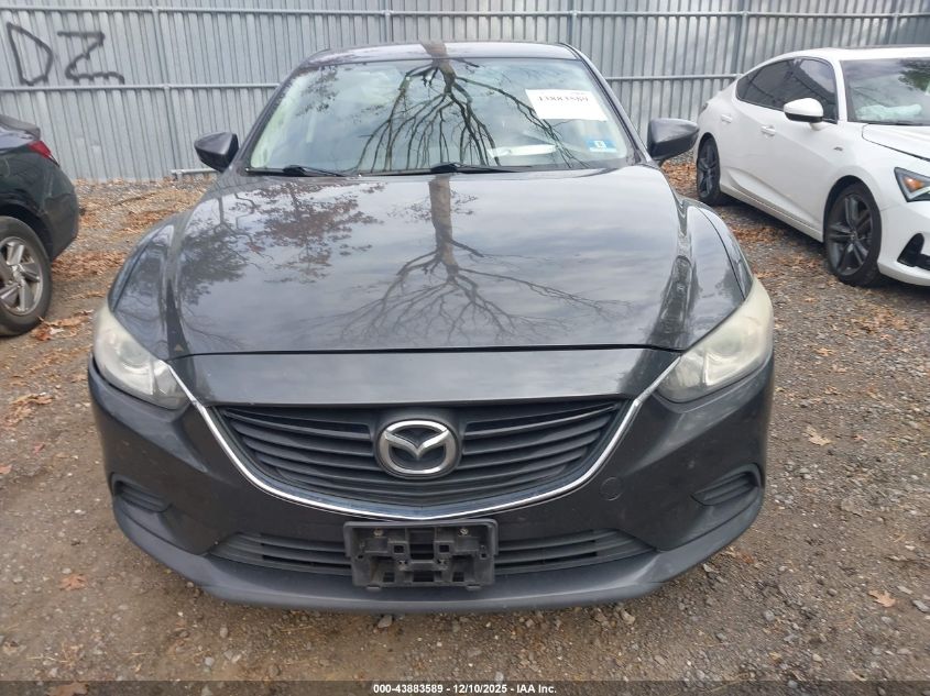 2016 Mazda Mazda6 I Touring VIN: JM1GJ1V52G1453756 Lot: 43883589