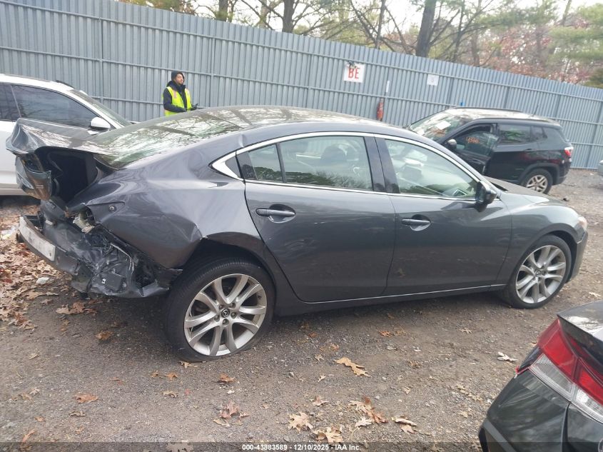 2016 Mazda Mazda6 I Touring VIN: JM1GJ1V52G1453756 Lot: 43883589