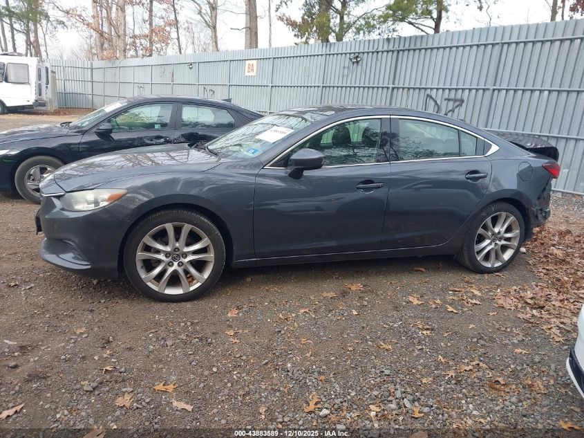 2016 Mazda Mazda6 I Touring VIN: JM1GJ1V52G1453756 Lot: 43883589