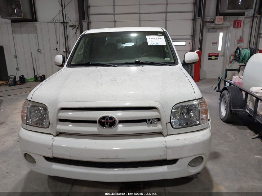 2006 Toyota Tundra Limited V8 VIN: 5TBDT48116S528710 Lot: 43883592