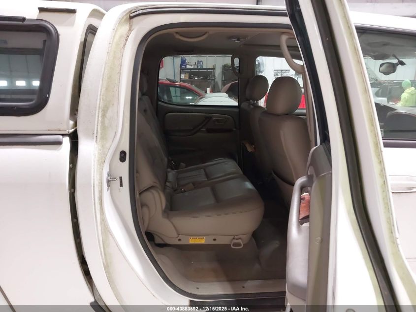 2006 Toyota Tundra Limited V8 VIN: 5TBDT48116S528710 Lot: 43883592