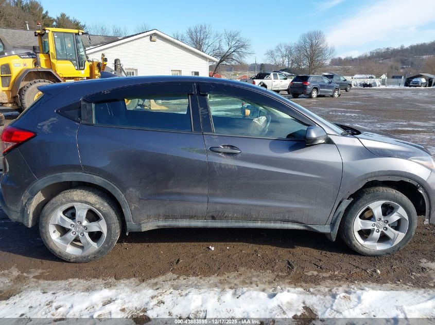 2016 Honda Hr-V Lx VIN: 3CZRU6H36GM706176 Lot: 43883595