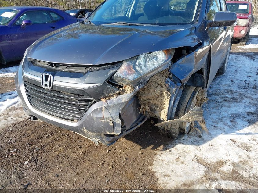 2016 Honda Hr-V Lx VIN: 3CZRU6H36GM706176 Lot: 43883595