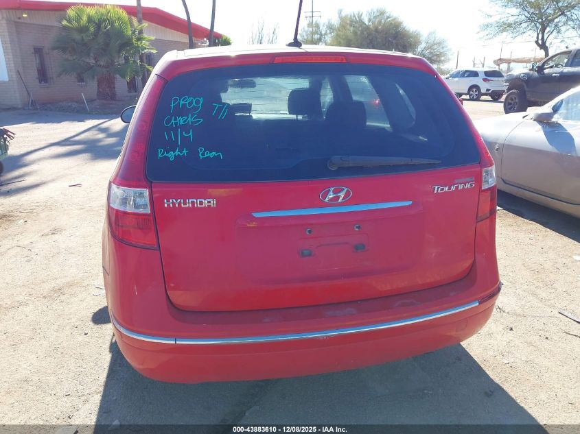 2011 Hyundai Elantra Touring Gls VIN: KMHDB8AEXBU091015 Lot: 43883610