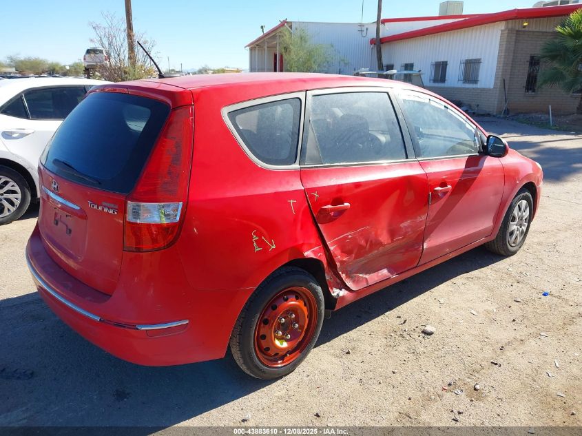 2011 Hyundai Elantra Touring Gls VIN: KMHDB8AEXBU091015 Lot: 43883610