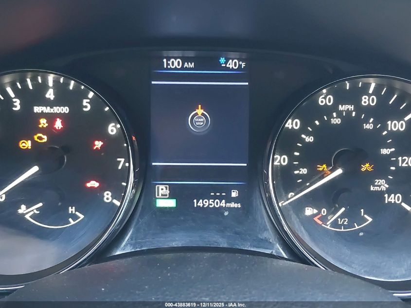 2020 Nissan Rogue Sv Intelligent Awd VIN: KNMAT2MV2LP535873 Lot: 43883619