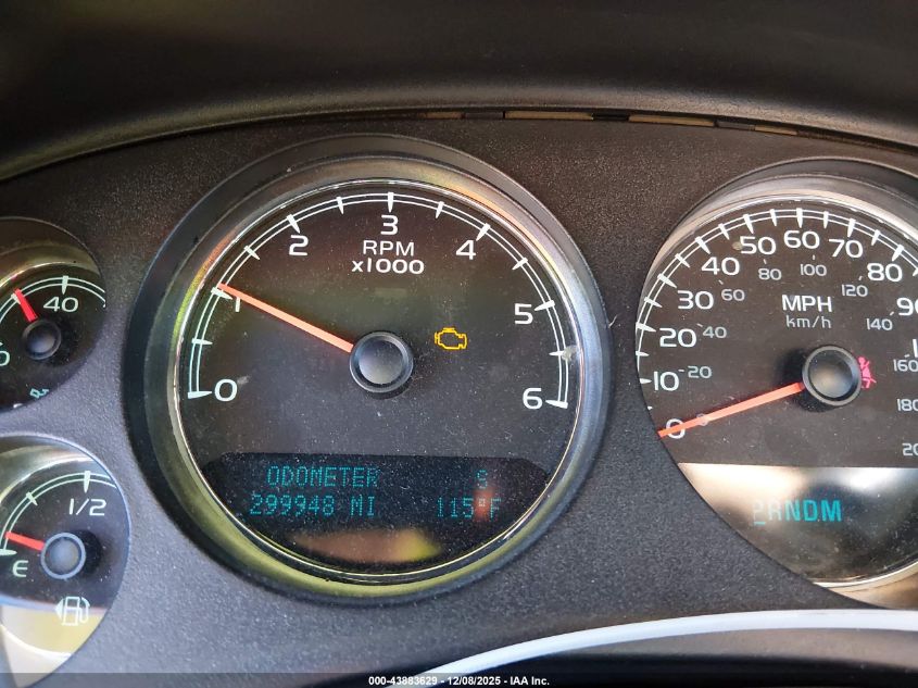 2011 Chevrolet Tahoe Ls VIN: 1GNSCAE03BR101991 Lot: 43883629