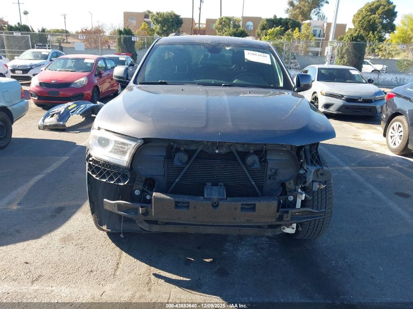 2017 Dodge Durango Sxt Rwd VIN: 1C4RDHAG3HC789406 Lot: 43883640