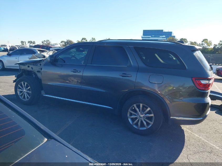 2017 Dodge Durango Sxt Rwd VIN: 1C4RDHAG3HC789406 Lot: 43883640