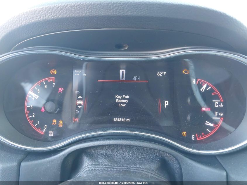 2017 Dodge Durango Sxt Rwd VIN: 1C4RDHAG3HC789406 Lot: 43883640